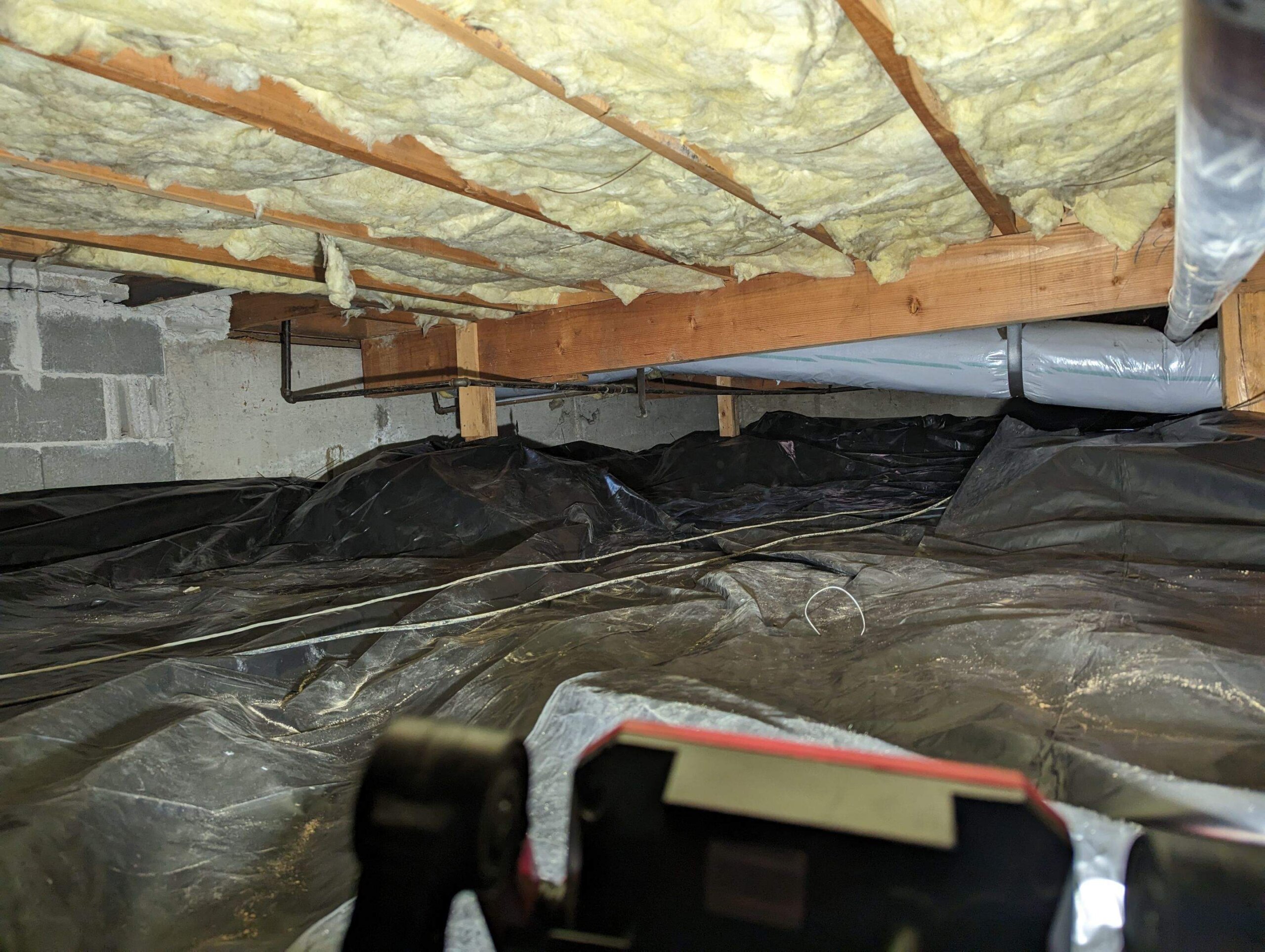 crawl space service performed by Premier Water Removal