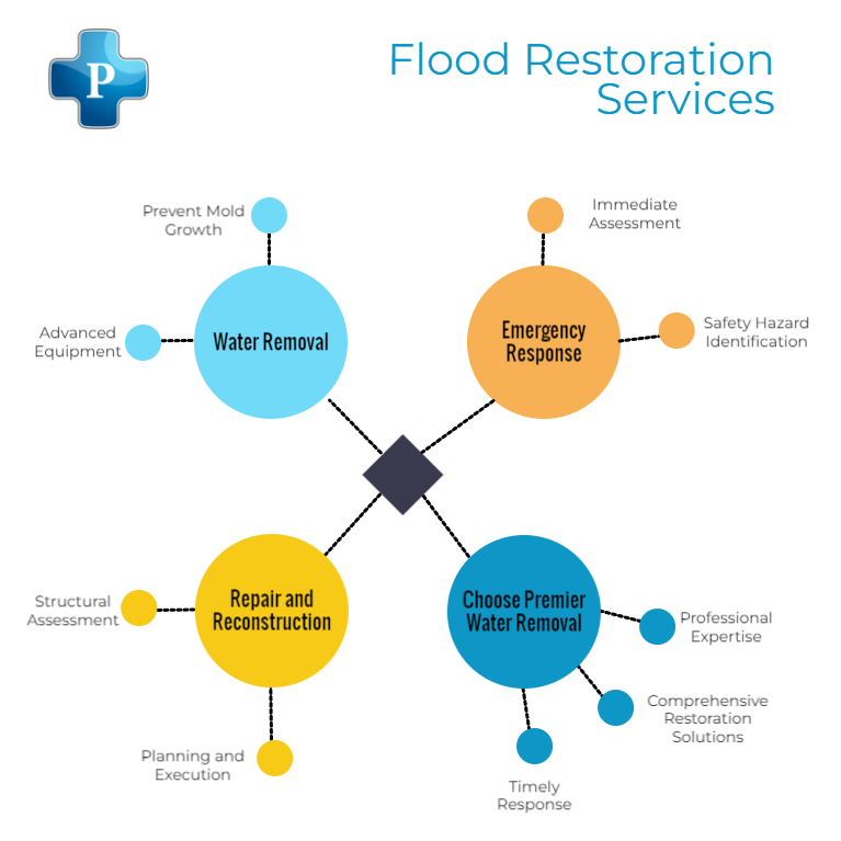 Image of Flood Restoration Services Infographic