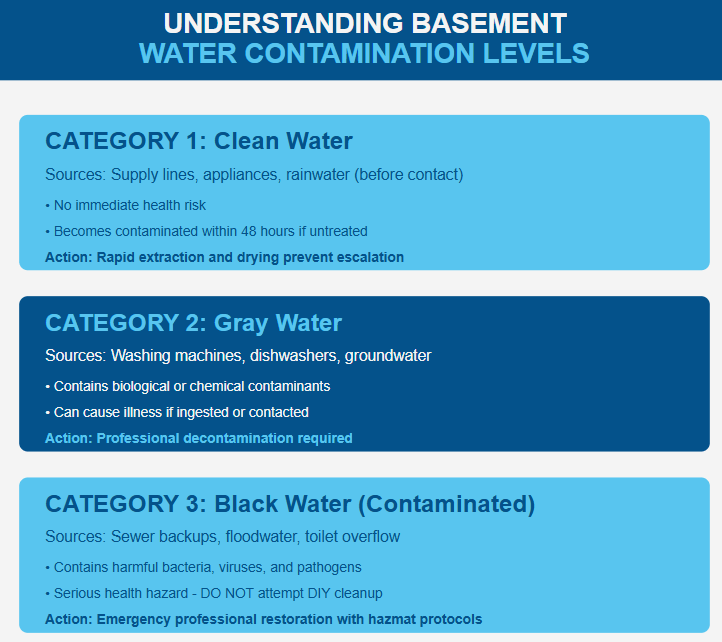 Basement Leak Repair Contamination Levels Seattle's unique topography and frequent rainfall create perfect conditions for basement water problems throughout the Puget Sound region. Understanding how to identify, prevent, and address basement water issues can save homeowners thousands in structural damage and protect their families from health hazards associated with prolonged moisture exposure.