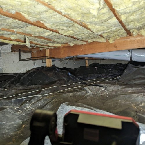 crawl space service performed by Premier Water Removal